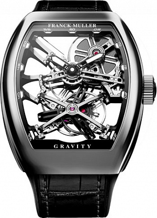 Fake Franck Muller Gravity Skeleton V 45 T GRAVITY CS SQT WG watch